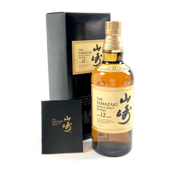 サントリー 山崎 12年 シングルモルト 旧 700ml 国産ウイスキー 酒 【古酒】liqbb【東京都内限定お届け】