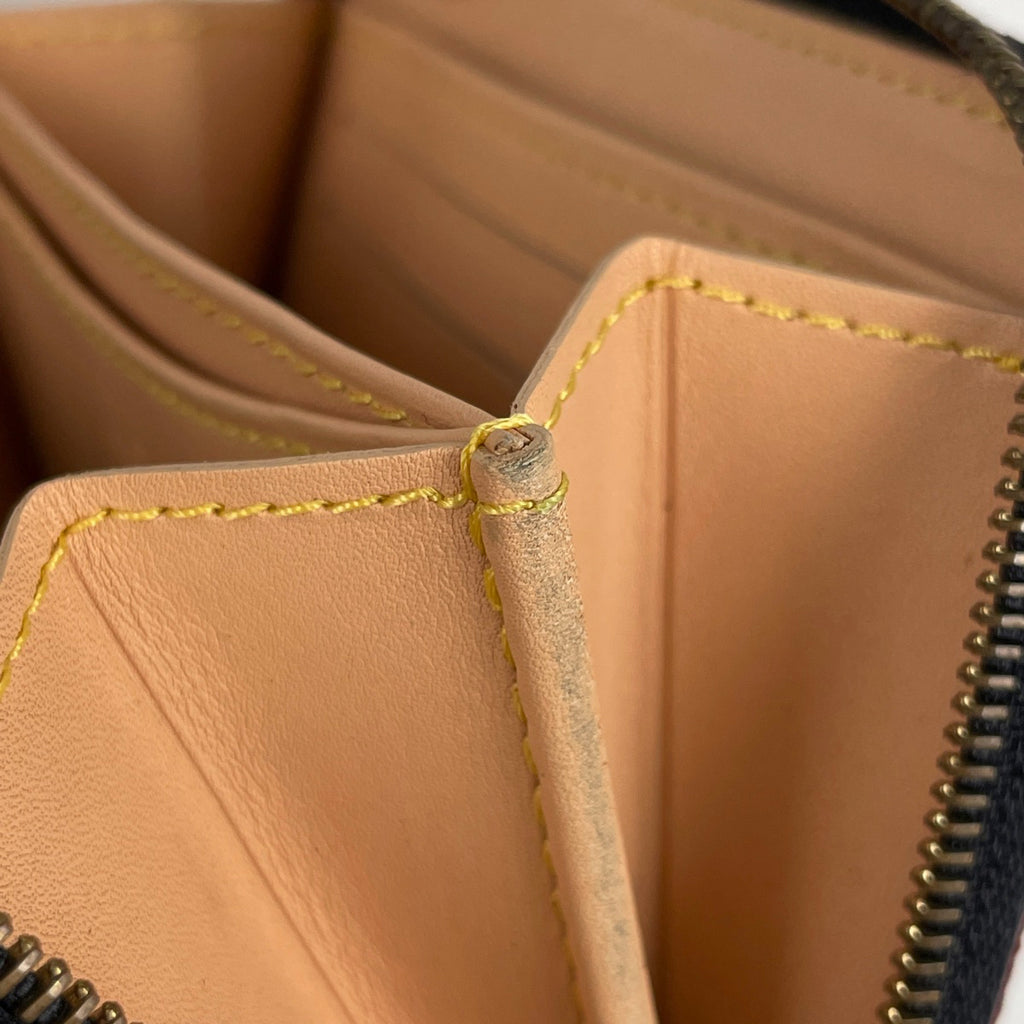 ルイ・ヴィトン ジッピー コインパース 小銭入れ カードケース ラウンドファスナー コインケース モノグラムマルチカラー ノワール(ブラック) M66549 レディース 【中古】brbag