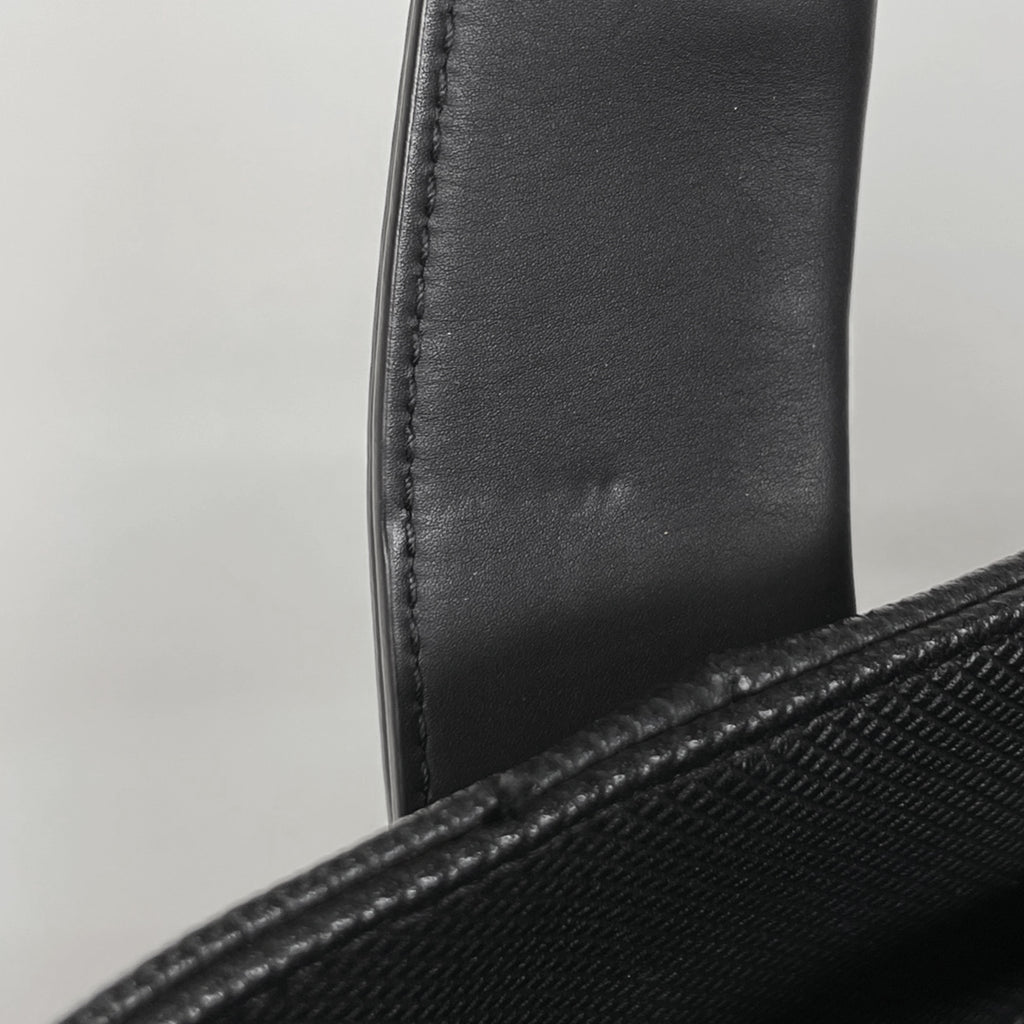 ボッテガヴェネタ ロゴ トートバッグ ハンドバッグ トートバッグ レザー ブラック レディース 【中古】brbag