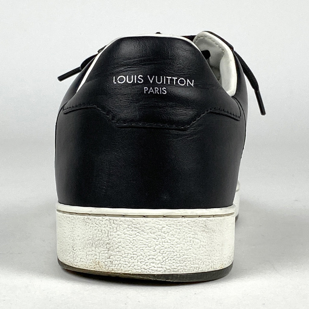 ルイ・ヴィトン リヴォリ スニーカー モノグラム ローカット 靴 スニーカー レザー ブラック メンズ 【中古】brapp
