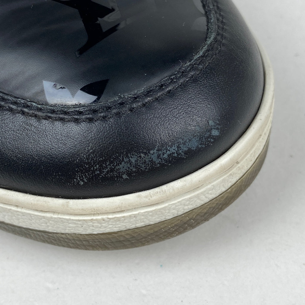 ルイ・ヴィトン リヴォリ スニーカー モノグラム ローカット 靴 スニーカー レザー ブラック メンズ 【中古】brapp