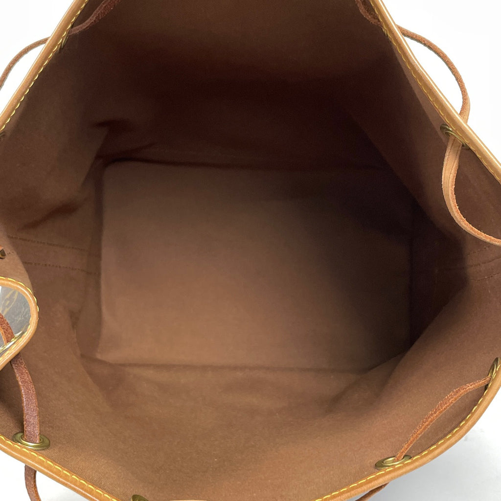 ルイ・ヴィトン ノエ ワンショルダー 肩掛け 巾着型 ショルダーバッグ モノグラム ブラウン M42224 レディース 【中古】brbag