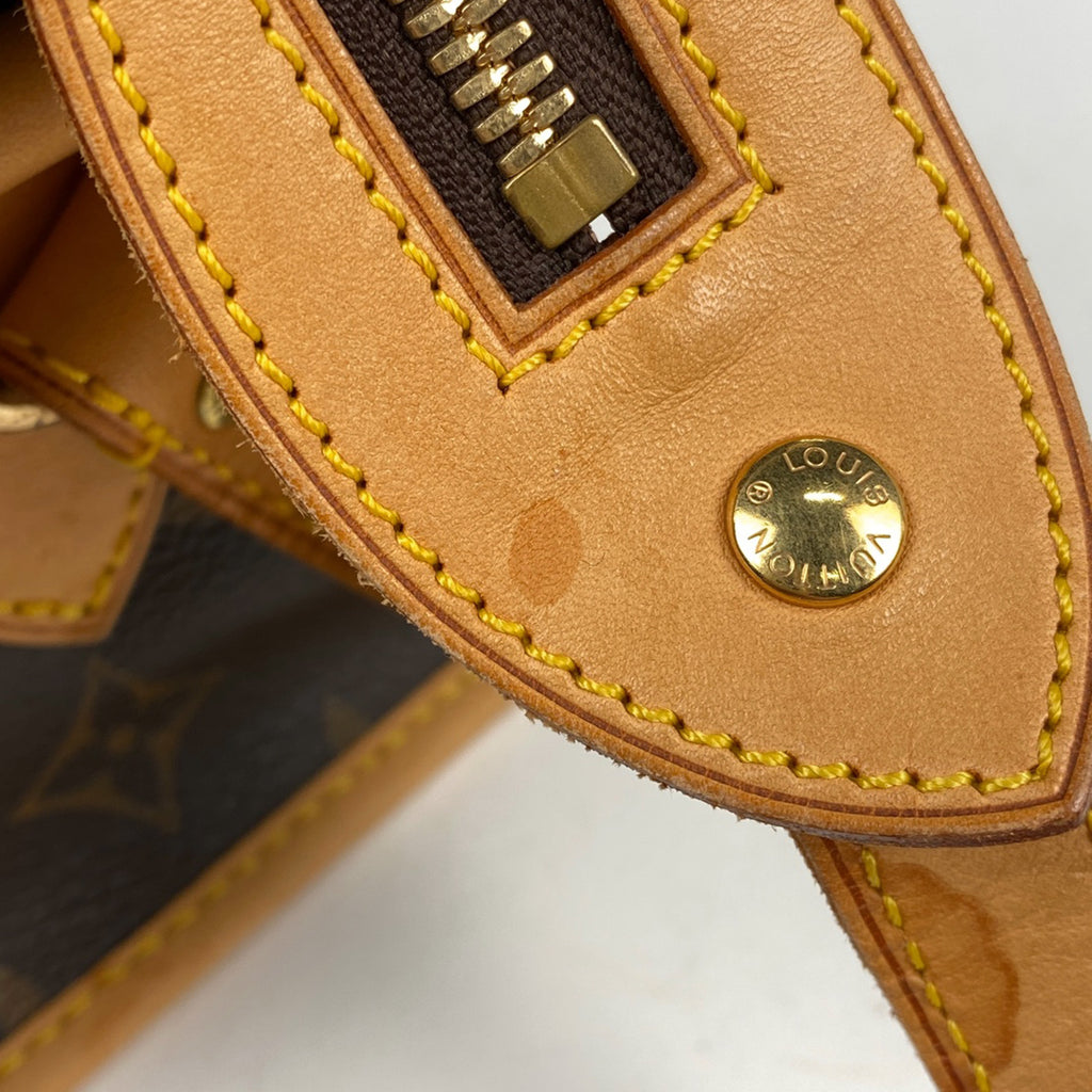 ルイ・ヴィトン ポパンクール・ロン 肩掛け 斜め掛け ショルダーバッグ モノグラム ブラウン M40008 レディース 【中古】brbag