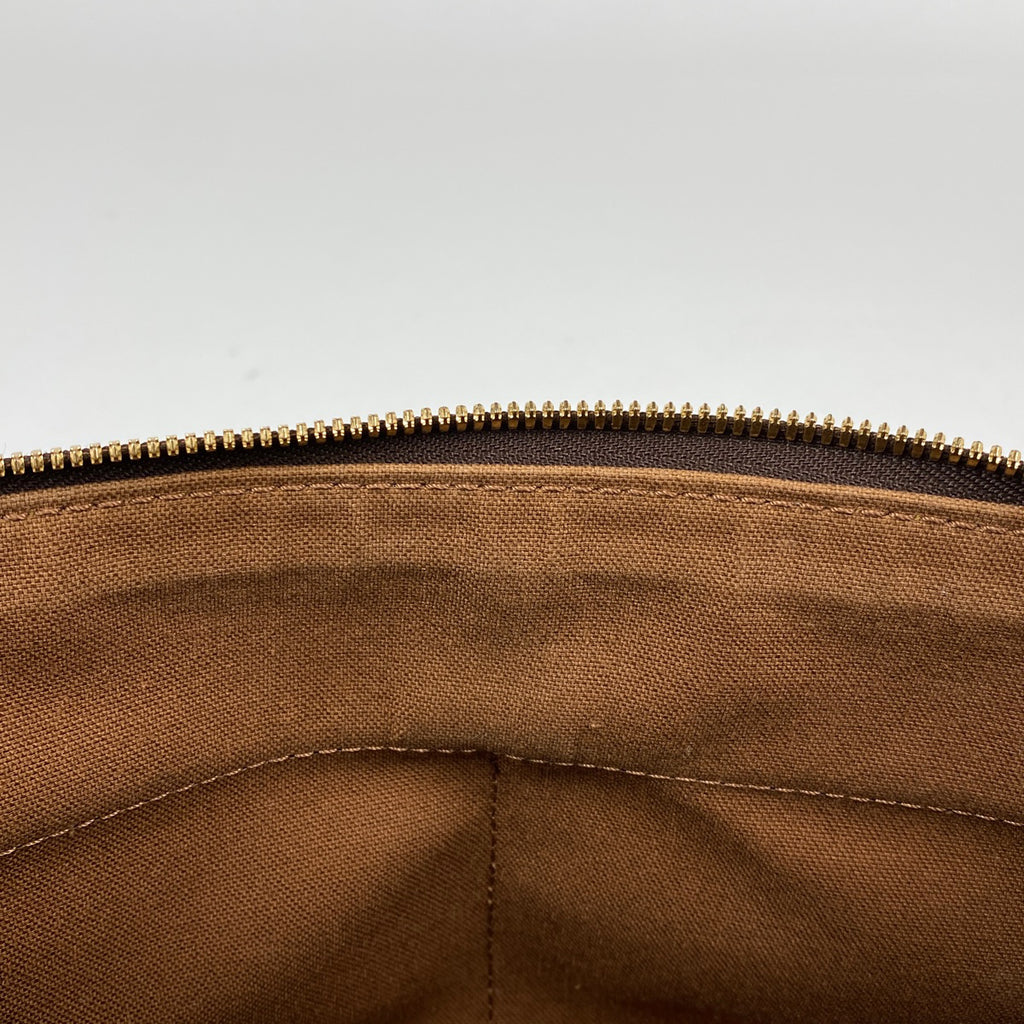 ルイ・ヴィトン ポパンクール・ロン 肩掛け 斜め掛け ショルダーバッグ モノグラム ブラウン M40008 レディース 【中古】brbag