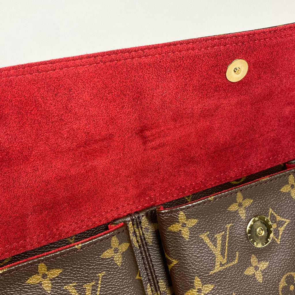 ルイ・ヴィトン ヴィバ シテ GM ワンショルダー 肩掛け ショルダーバッグ モノグラム ブラウン M51163 レディース 【中古】brbag