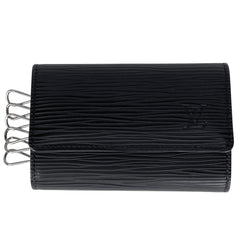 ルイ・ヴィトン ミュルティクレ 6 鍵入れ キーホルダー キーフック キーケース エピ ノワール(ブラック) M63812 レディース 【中古】brbag