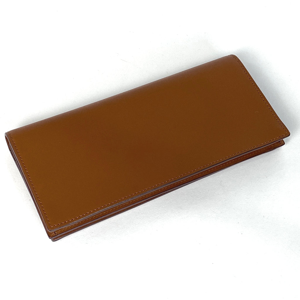 カルティエ ロゴ 二つ折り 長財布 札入れ 小銭入れ 長財布 レザー ブラウン レディース 【中古】brbag