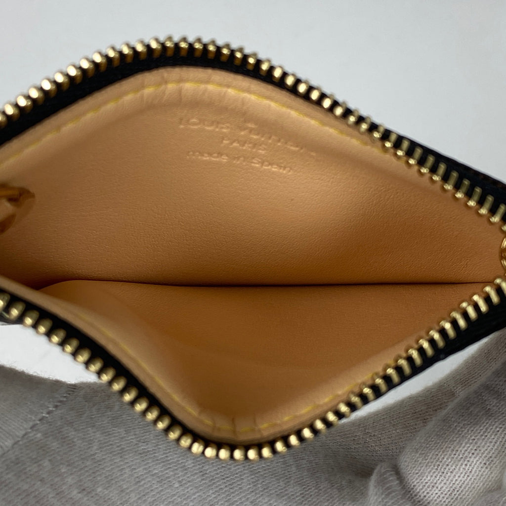 ルイ・ヴィトン ポシェット クレ 鍵入れ キーリング 小銭入れ コインケース モノグラムマルチカラー ノワール(ブラック) M92654 レディース 【中古】brbag