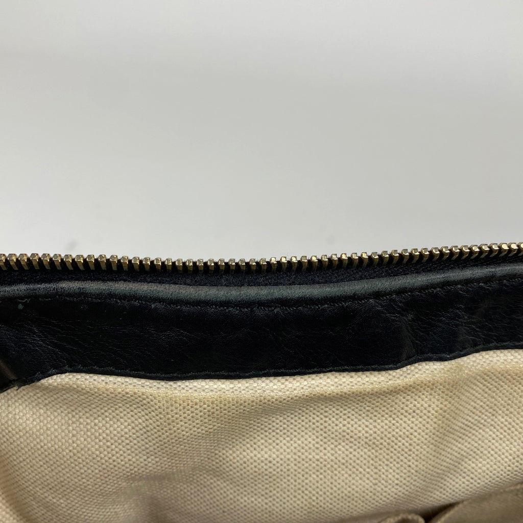 グッチ グッチシマ スーキー ハンドバッグ 2WAY ショルダーバッグ インターロッキングG ハンドバッグ シマレザー ブラック 247902 レディース 【中古】brbag