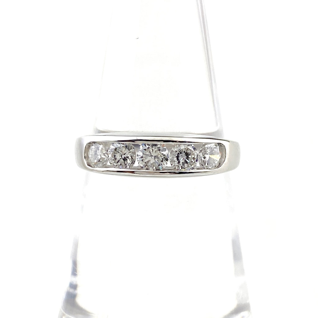 メレダイヤ デザインリング プラチナ 指輪 リング 11.5号 Pt900 ダイヤモンド レディース 【中古】nbjwl