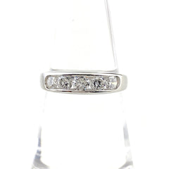 メレダイヤ デザインリング プラチナ 指輪 リング 11.5号 Pt900 ダイヤモンド レディース 【中古】nbjwl