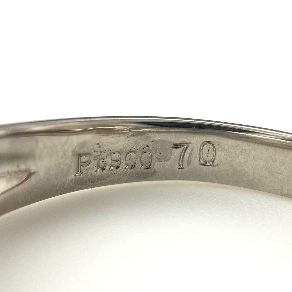 メレダイヤ デザインリング プラチナ 指輪 リング 11.5号 Pt900 ダイヤモンド レディース 【中古】nbjwl