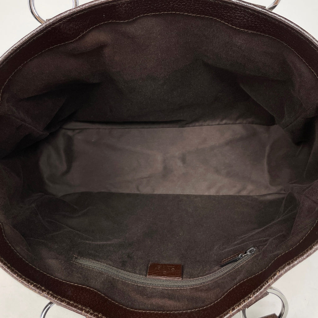 グッチ GG柄 トートバッグ ハンドバッグ トートバッグ GGキャンバス ブラウン 113017 レディース 【中古】brbag