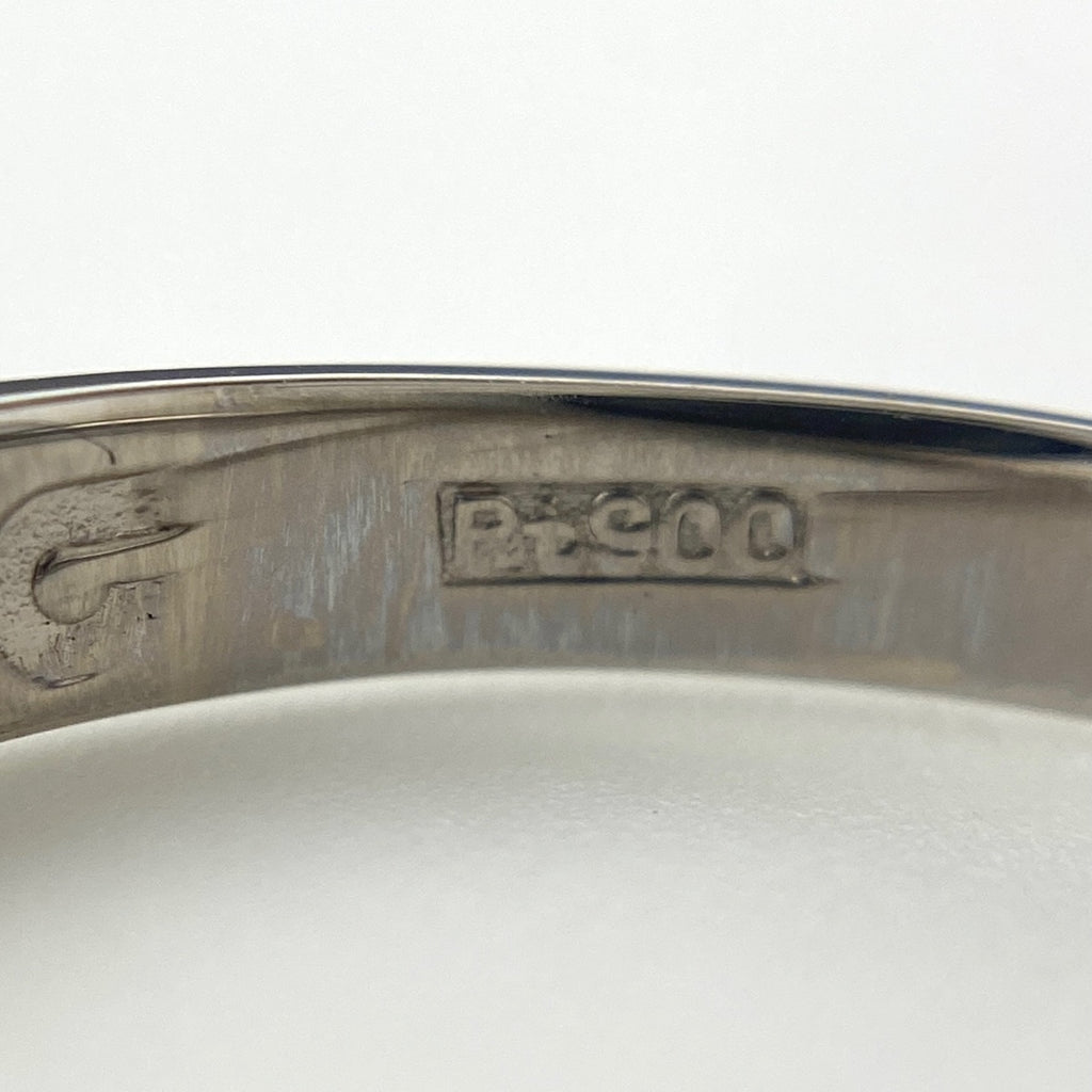 メレダイヤ デザインリング プラチナ 指輪 リング 13号 Pt900 ダイヤモンド レディース 【中古】nbjwl