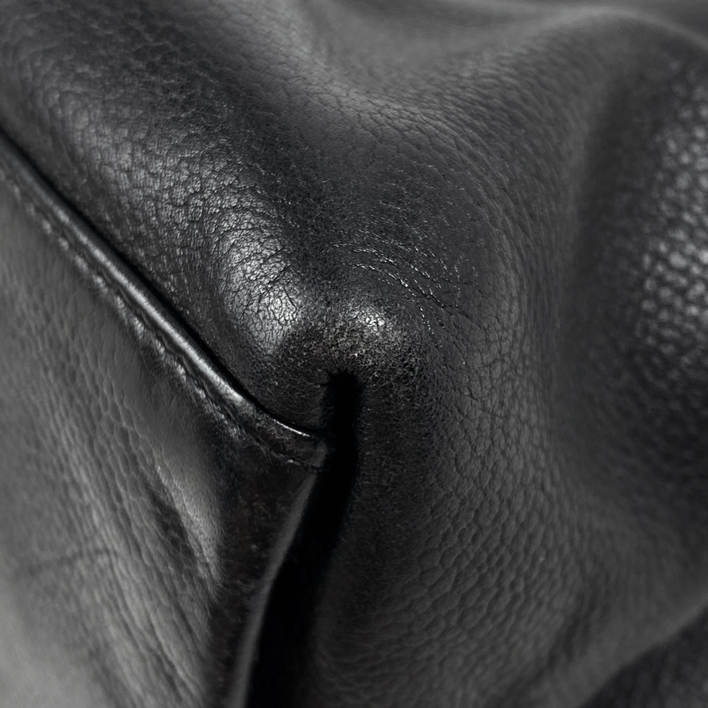 シャネル ハンドバッグ レザー ブラック レディース 中古 brbag