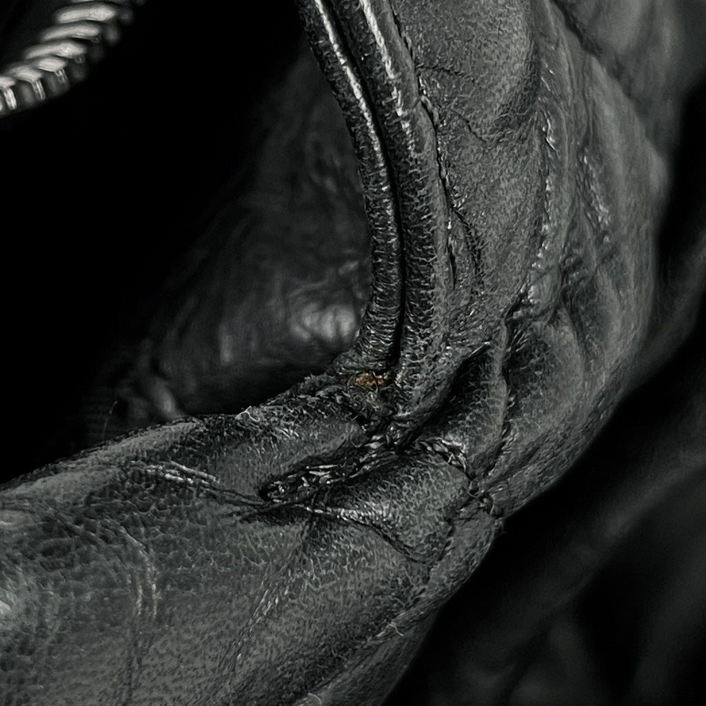 シャネル ココマーク チェーン トートバッグ ショルダーバッグ トートバッグ レザー ブラック レディース 【中古】brbag