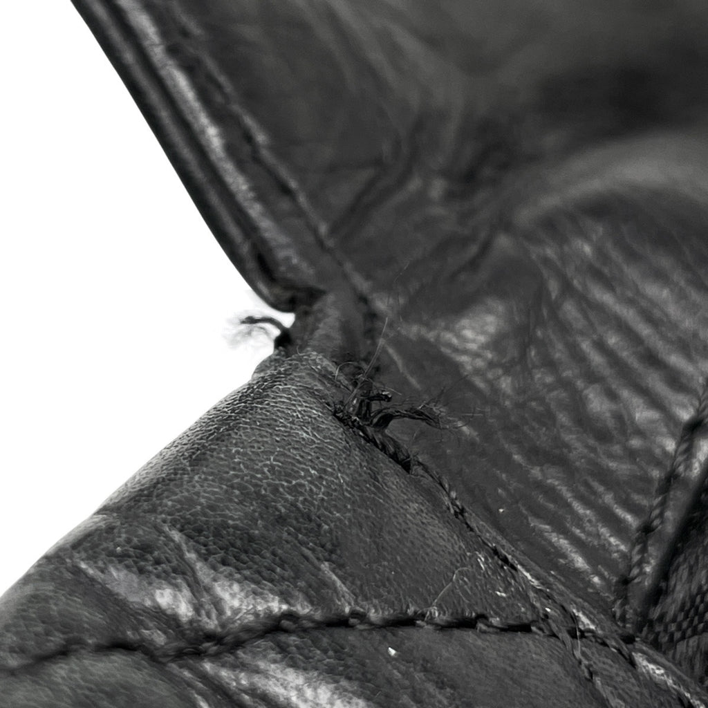 シャネル ココマーク チェーン トートバッグ ショルダーバッグ トートバッグ レザー ブラック レディース 【中古】brbag