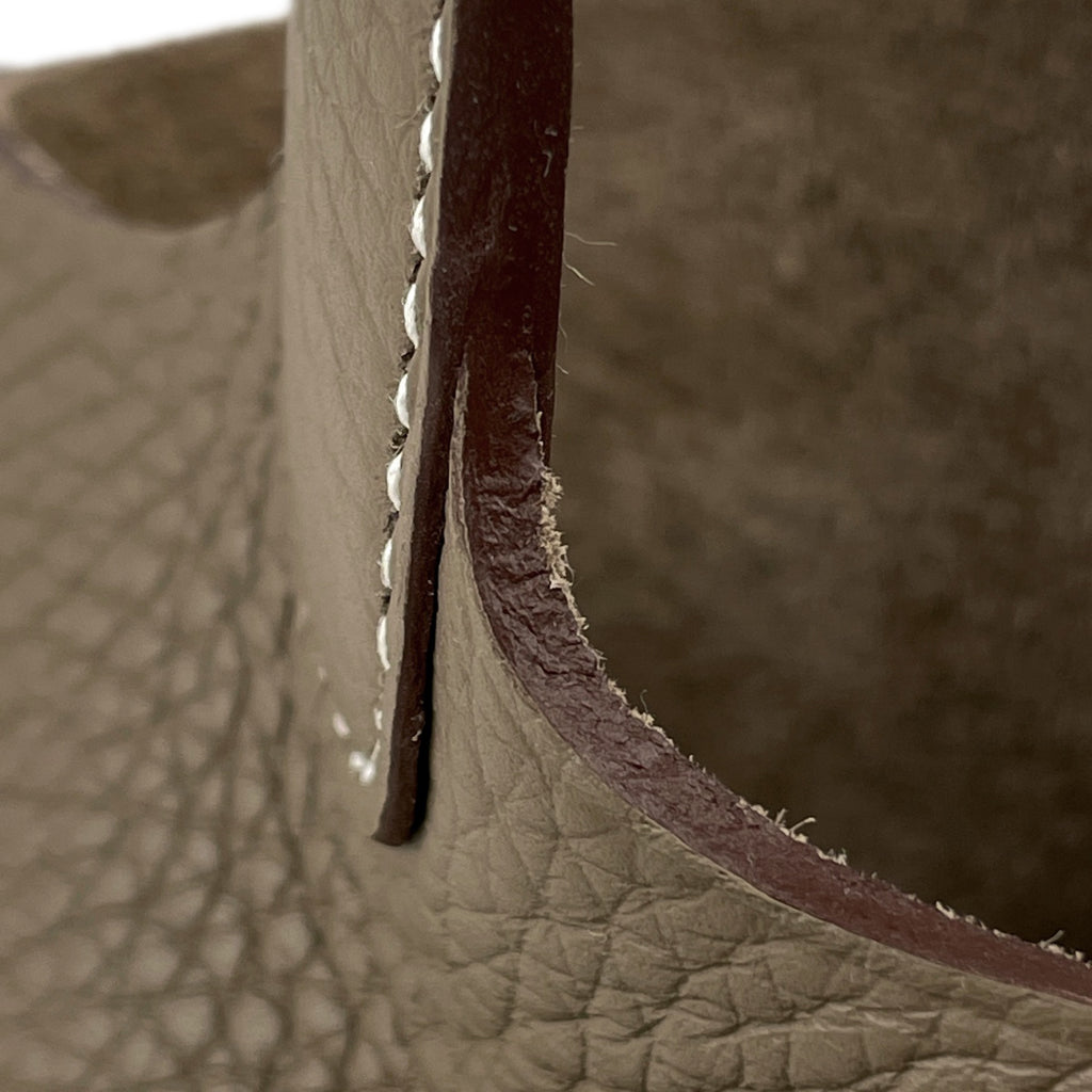 エルメス ピコタンロック PM ミニバッグ ハンドバッグ トリヨンクレマンス エトゥープ K レディース 【中古】brbag