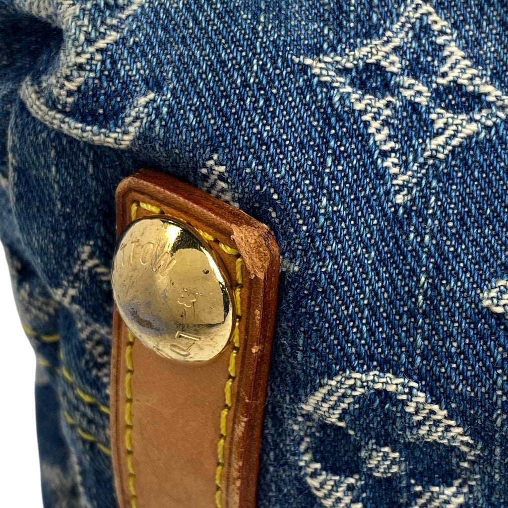 ルイ・ヴィトン バギー PM 肩掛け ハンドバッグ ワンショルダー ショルダーバッグ モノグラムデニム ブルー M95049 レディース 【中古】brbag