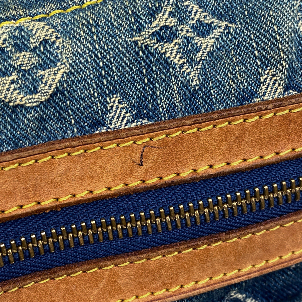 ルイ・ヴィトン バギー PM 肩掛け ハンドバッグ ワンショルダー ショルダーバッグ モノグラムデニム ブルー M95049 レディース 【中古】brbag