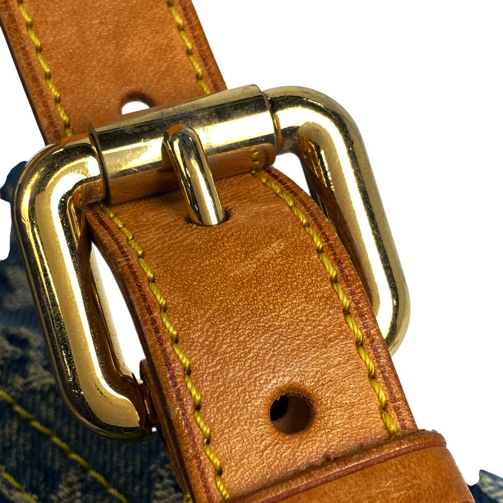 ルイ・ヴィトン バギー PM 肩掛け ハンドバッグ ワンショルダー ショルダーバッグ モノグラムデニム ブルー M95049 レディース 【中古】brbag