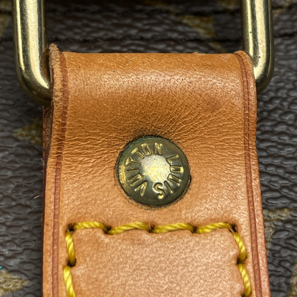 ルイ・ヴィトン キーポル 55 ハンドバッグ 旅行 出張 ビジネス ボストンバッグ モノグラム ブラウン M41424 レディース 【中古】brbag