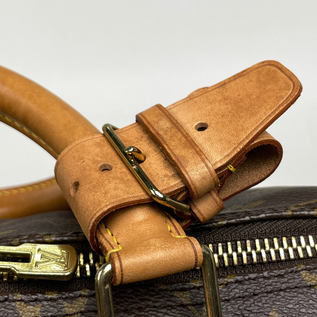 ルイ・ヴィトン キーポル 55 ハンドバッグ 旅行 出張 ビジネス ボストンバッグ モノグラム ブラウン M41424 レディース 【中古】brbag