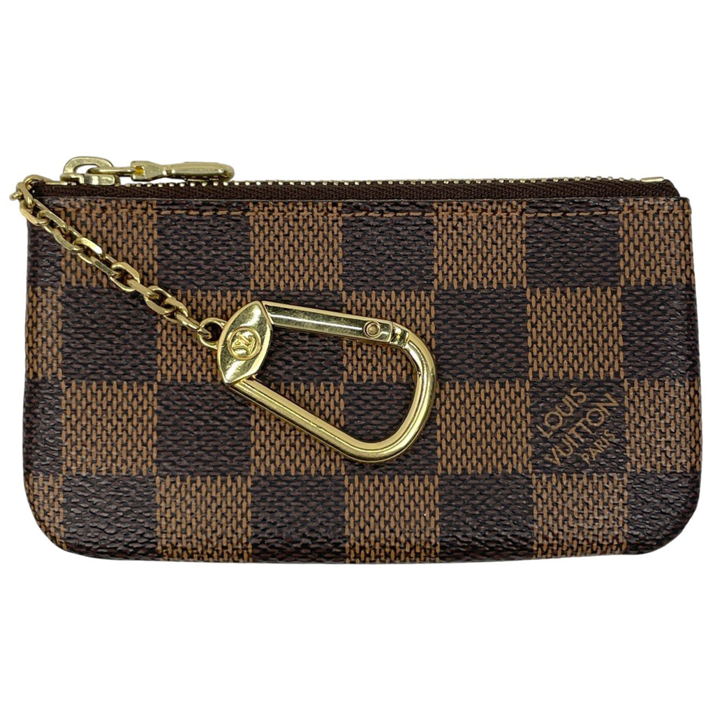 ルイ・ヴィトン ポシェット クレ 鍵入れ キーリング 小銭入れ コインパース コインケース ダミエ ブラウン N62658 レディース ブランドバッグ・小物 【中古】brbag