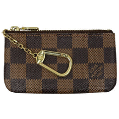 ルイ・ヴィトン ポシェット クレ 鍵入れ キーリング 小銭入れ コインパース コインケース ダミエ ブラウン N62658 レディース ブランドバッグ・小物 【中古】brbag