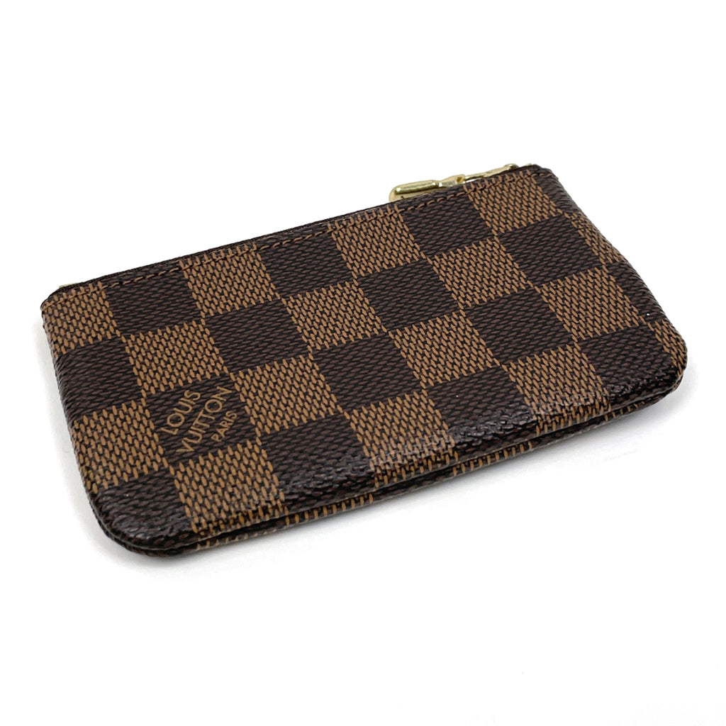 ルイ・ヴィトン ポシェット クレ 鍵入れ キーリング 小銭入れ コインパース コインケース ダミエ ブラウン N62658 レディース ブランドバッグ・小物 【中古】brbag
