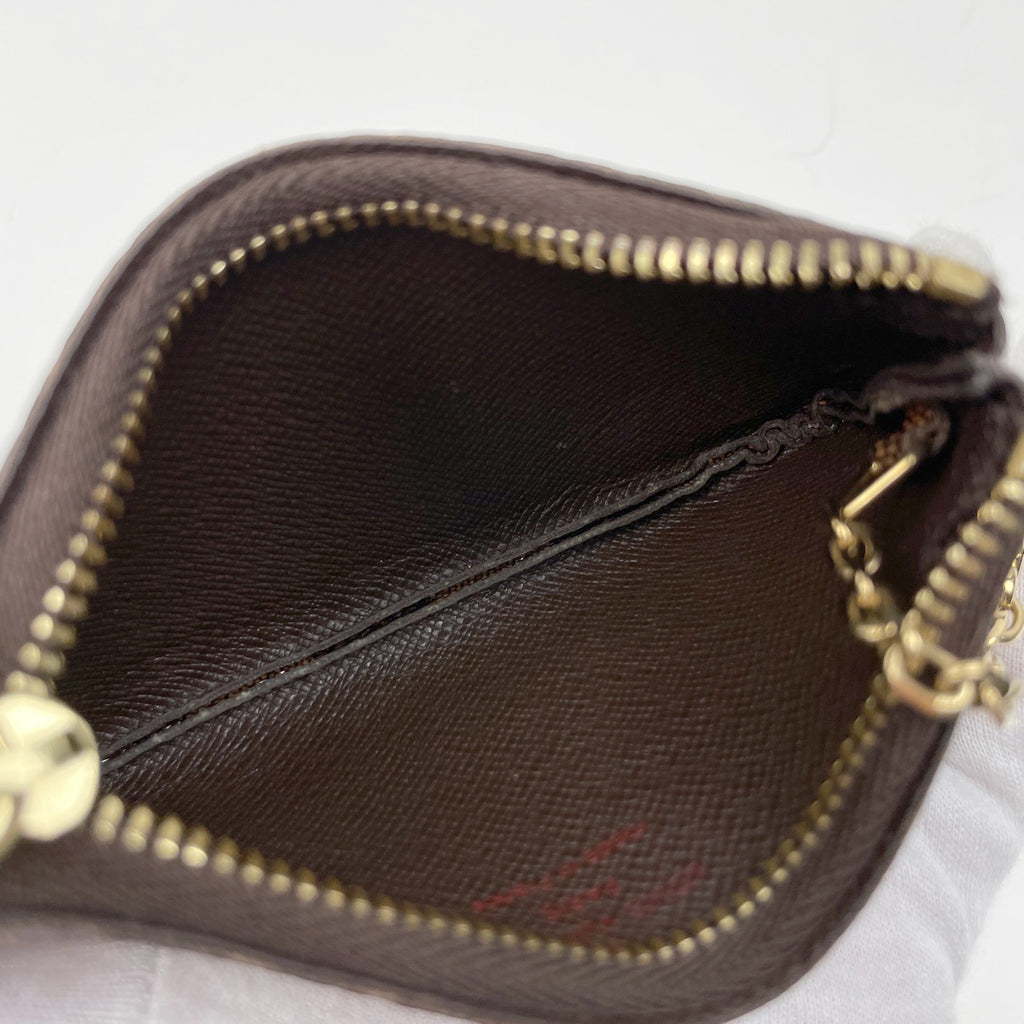 ルイ・ヴィトン ポシェット クレ 鍵入れ キーリング 小銭入れ コインパース コインケース ダミエ ブラウン N62658 レディース ブランドバッグ・小物 【中古】brbag