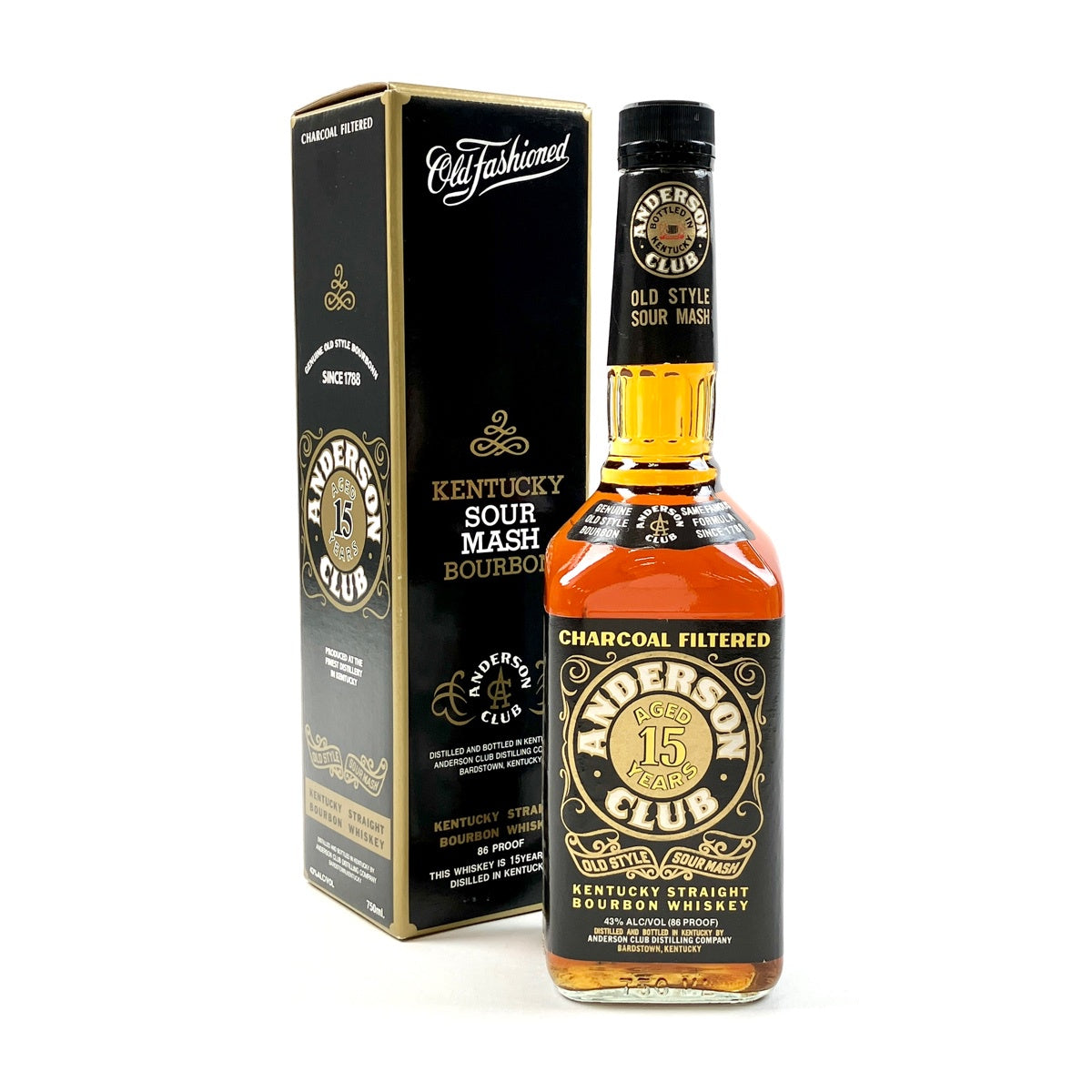 ANDERSON CLUB 15 AGED YEARS アンダーソンクラブ15年 アンダーソンクラブ ANDERSON CLUB 15年 750ml アメリカンウイスキー