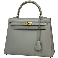 エルメス ケリー25 ハンドバッグ ボックスカーフ □E レディース ブランドバッグ・小物 【中古】brbag