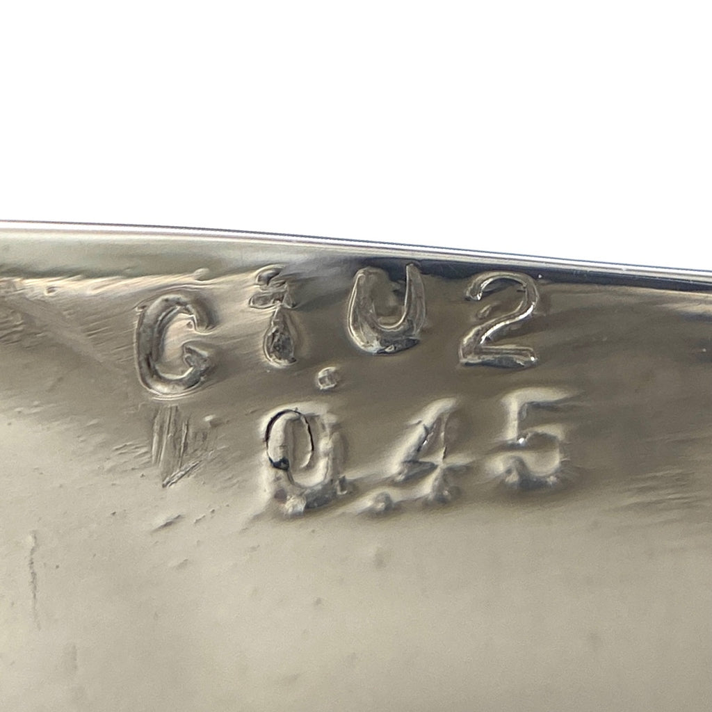 メレダイヤ デザインリング プラチナ 指輪 リング 18号 Pt900 ダイヤモンド メンズ 【中古】nbjwl