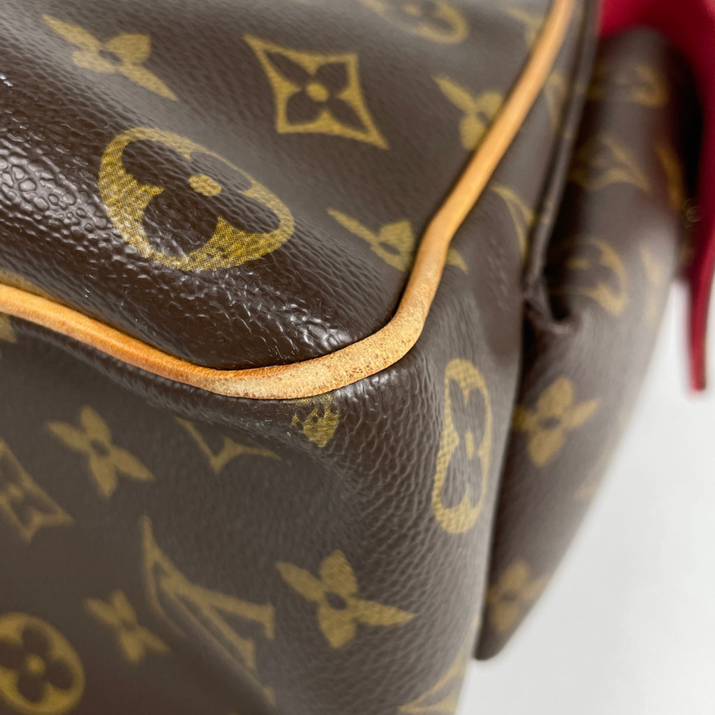 ルイ・ヴィトン ミュルティプリ シテ ハンドバッグ 肩掛け トートバッグ モノグラム ブラウン M51162 レディース 【中古】brbag