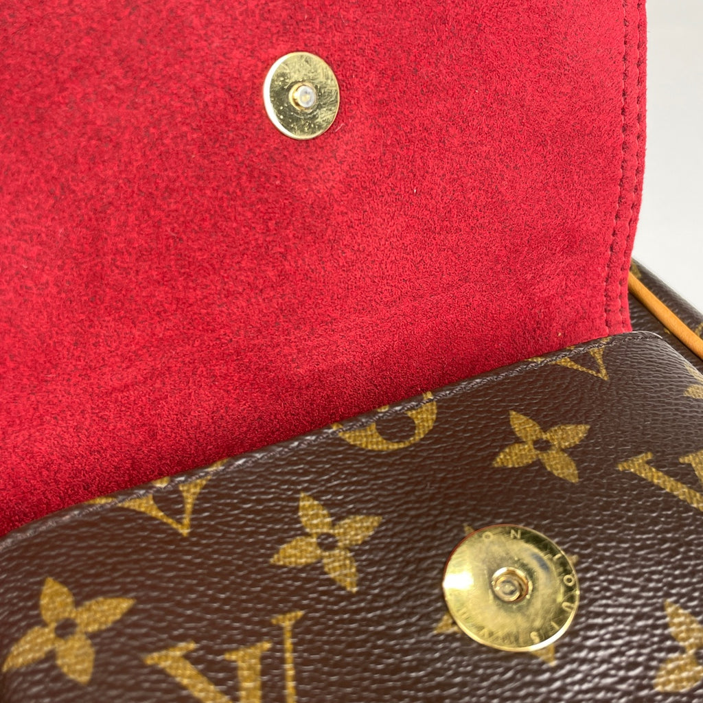 ルイ・ヴィトン ミュルティプリ シテ ハンドバッグ 肩掛け トートバッグ モノグラム ブラウン M51162 レディース 【中古】brbag