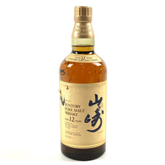 【東京都内限定お届け】 サントリー SUNTORY 山崎 12年 ピュアモルト 華 750ml 国産ウイスキー 【古酒】liqbb