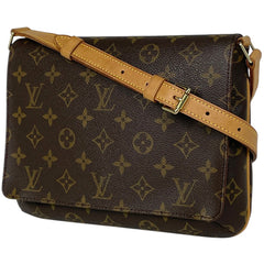 ルイ・ヴィトン ミュゼット タンゴ ショート 肩掛け ショルダーバッグ モノグラム ブラウン M51257 レディース 【中古】brbag