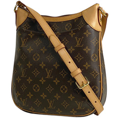 ルイ・ヴィトン オデオン PM 斜め掛け ショルダーバッグ モノグラム ブラウン M56390 レディース 【中古】brbag