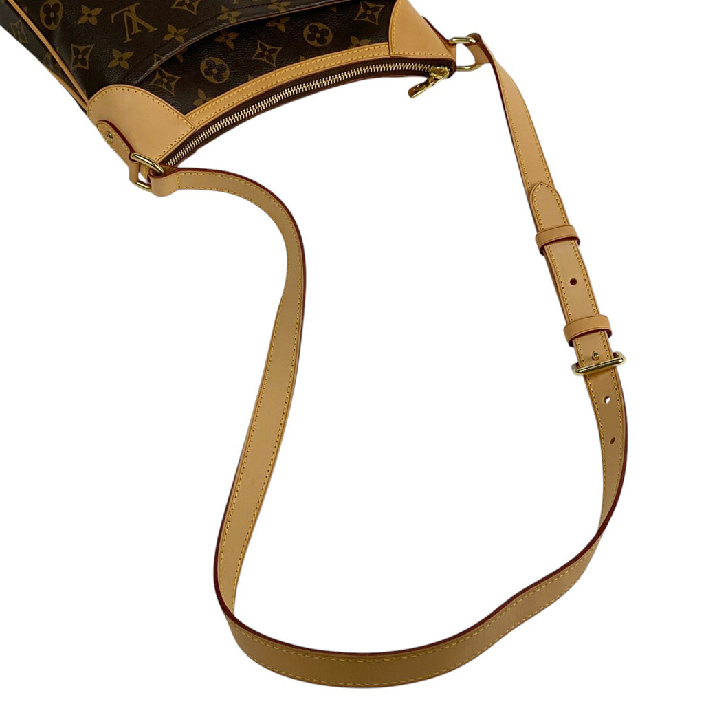 ルイ・ヴィトン オデオン PM 斜め掛け ショルダーバッグ モノグラム ブラウン M56390 レディース 【中古】brbag