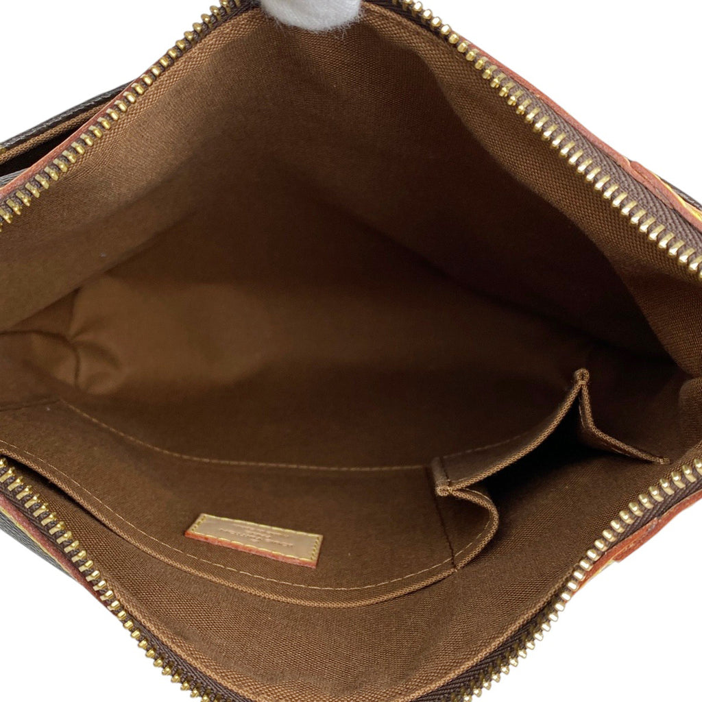 ルイ・ヴィトン オデオン PM 斜め掛け ショルダーバッグ モノグラム ブラウン M56390 レディース 【中古】brbag