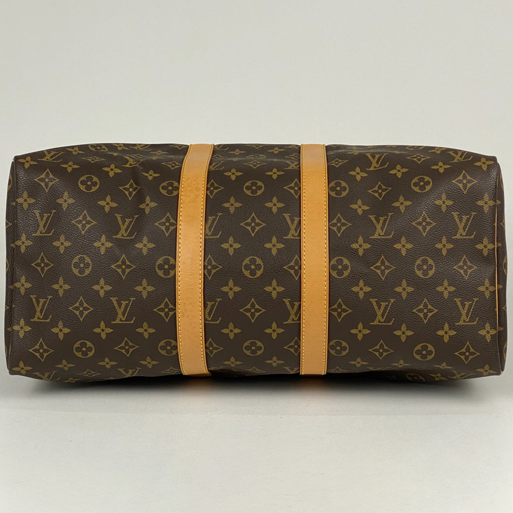 ルイ・ヴィトン キーポル 45 ハンドバッグ 旅行 出張 ビジネス ボストンバッグ モノグラム ブラウン M41428 レディース 【中古】brbag