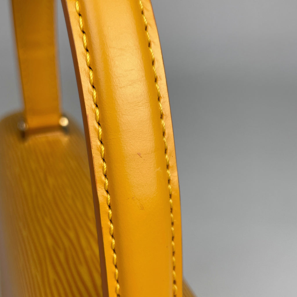 【ジャンク品】ルイ・ヴィトン マルゼルブ 手提げ ハンドバッグ エピ タッシリイエロー M52379 レディース 【中古】brbag