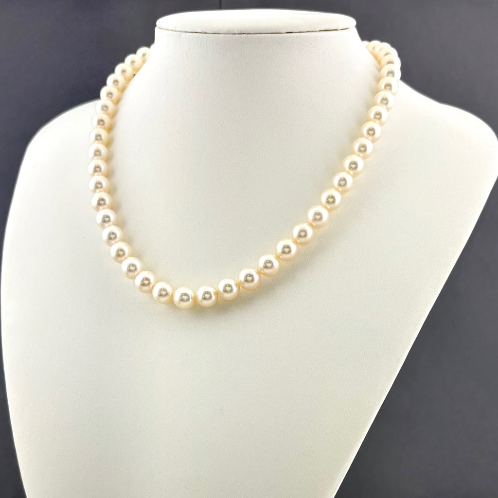 タサキ パール デザインネックレス silver 真珠 シルバー ネックレス SV パール レディース 【中古】brjwl