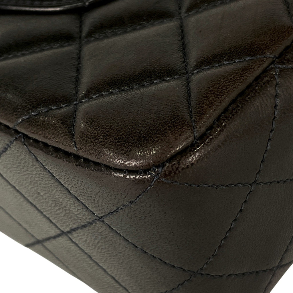 シャネル ココマーク ハンドバッグ 親子バッグ マトラッセ ハンドバッグ レザー ブラック A04193 レディース 【中古】brbag