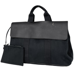 エルメス ヴァルパライソ MM トートバッグ トートバッグ トワルシェブロン ブラック 刻印なし レディース 【中古】brbag