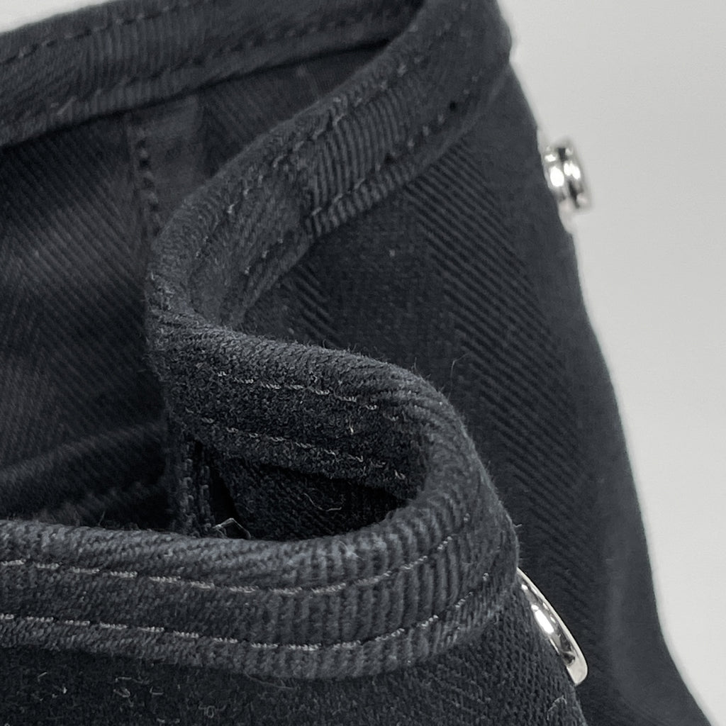 エルメス ヴァルパライソ MM トートバッグ トートバッグ トワルシェブロン ブラック 刻印なし レディース 【中古】brbag