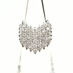 メレダイヤ デザインリング プラチナ 指輪 リング 11.5号 Pt900 ダイヤモンド レディース ノンブランドジュエリー 【中古】nbjwl