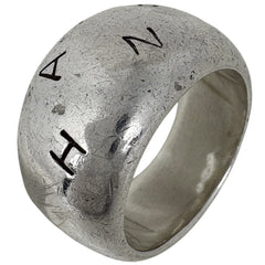 シャネル ロゴ リング 指輪 リング 14号 シルバー925 シルバー レディース ブランドアクセサリー 【中古】bracc