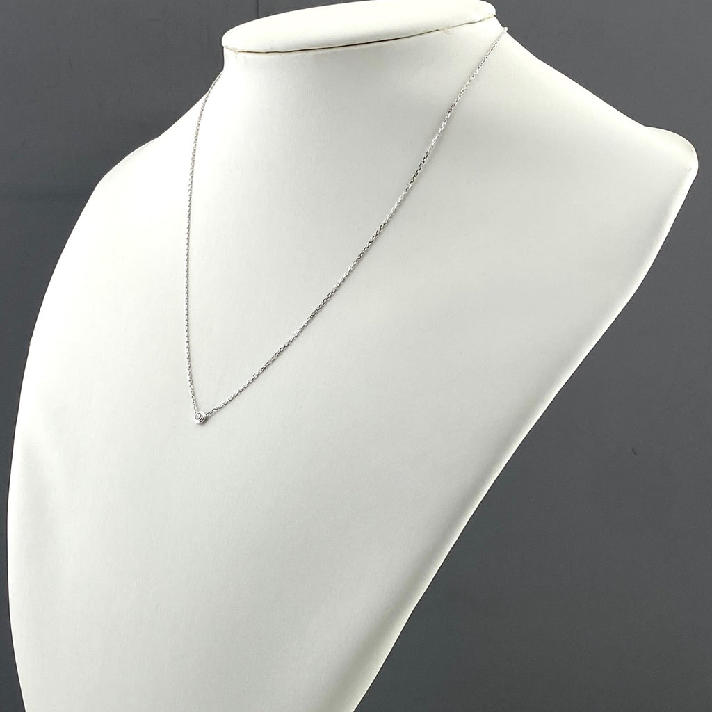 カルティエ ダムール ネックレス ペンダント ネックレス 750 ダイヤモンド レディース 【中古】brjwl